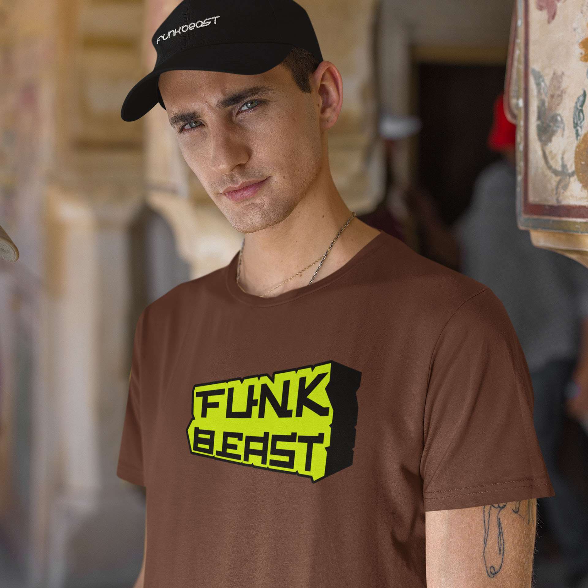 Brickwave T-Shirt - Brown