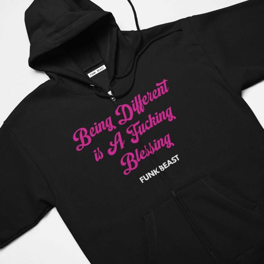Outsider Zip Up Hoodie