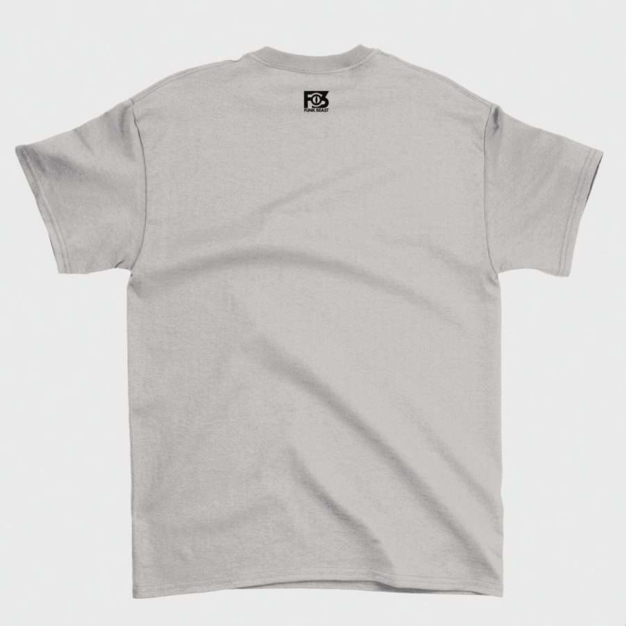 Funk Beast FB Logo Crewneck Tee Grey