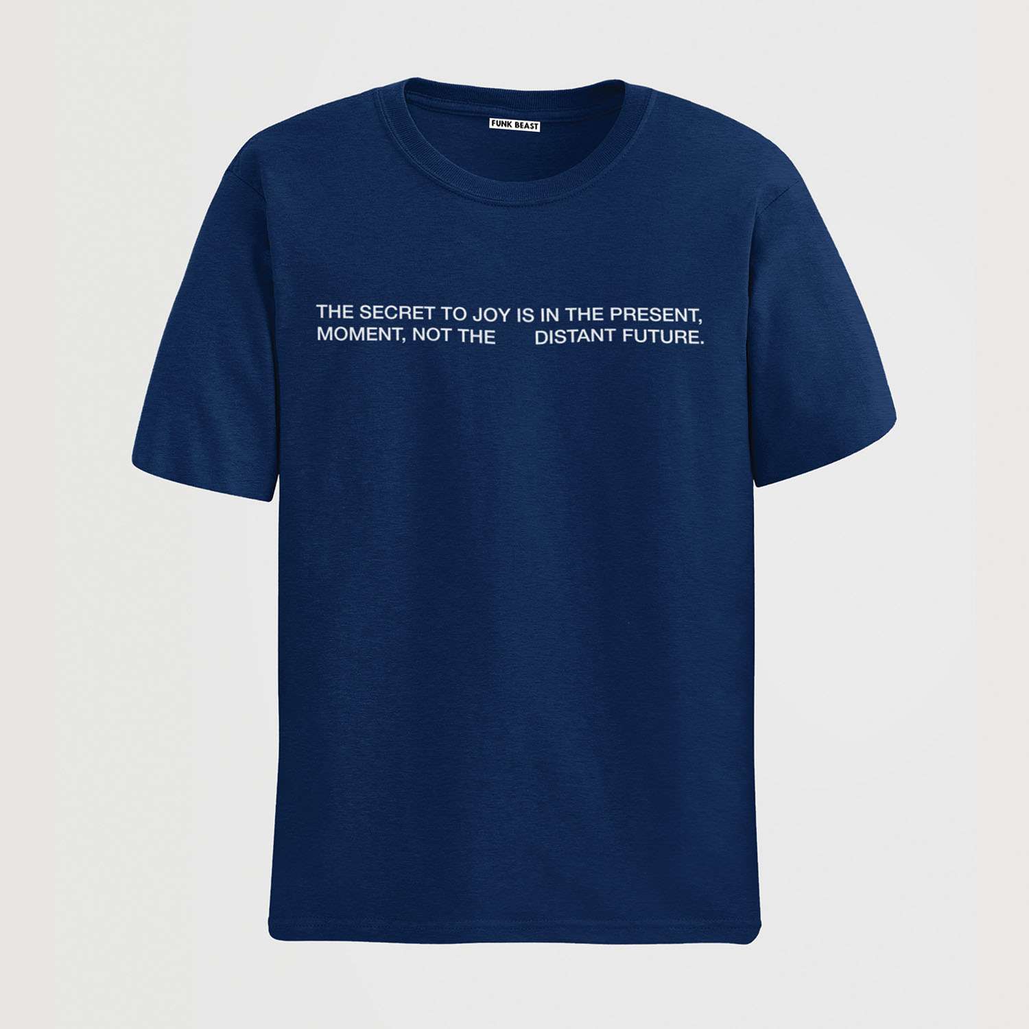 Funk Beast Secret to Joy Tee Navy