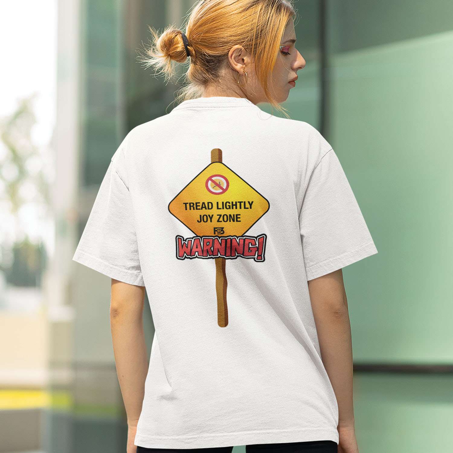 Funk Beast Secret to Joy Tee White