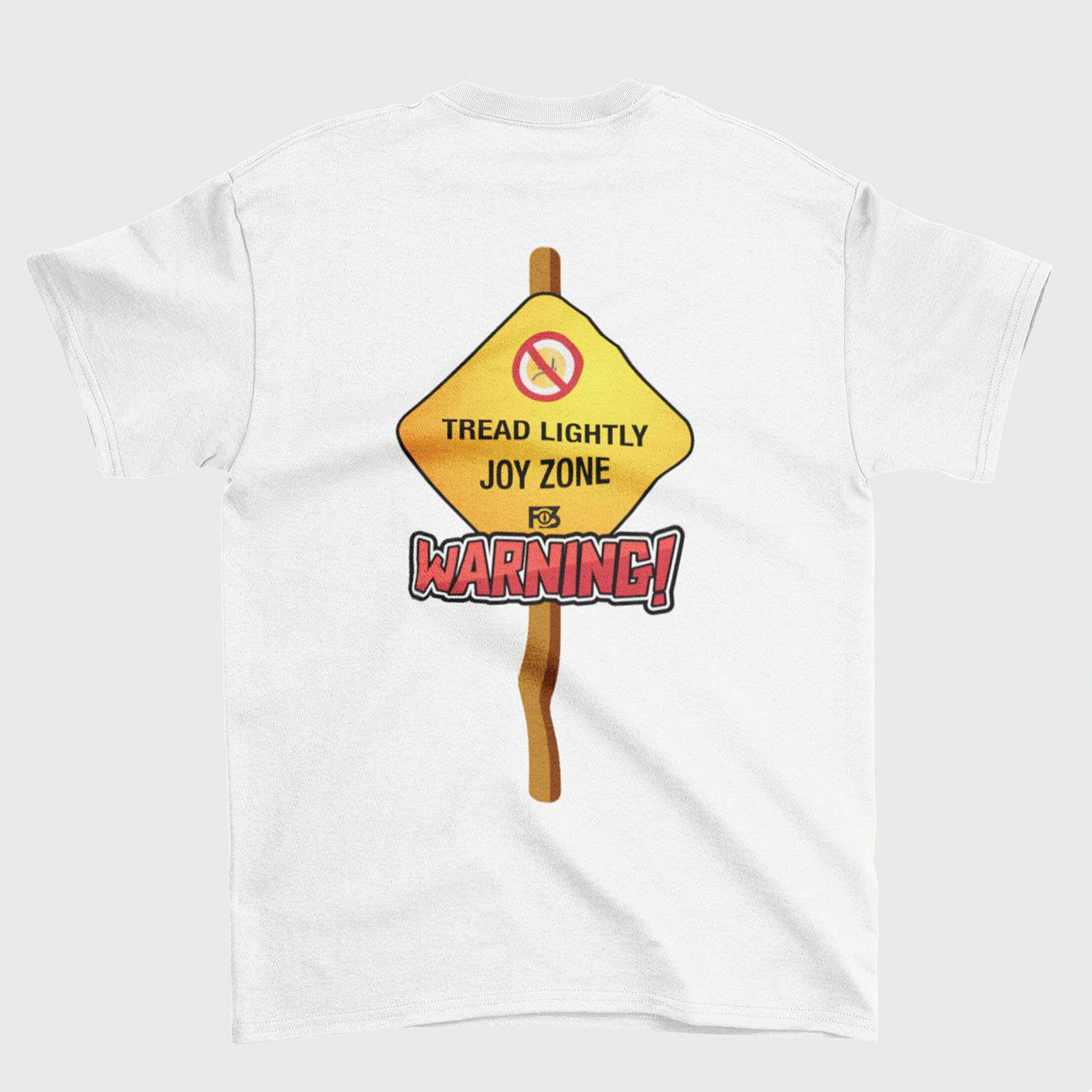 Funk Beast Secret to Joy Tee White