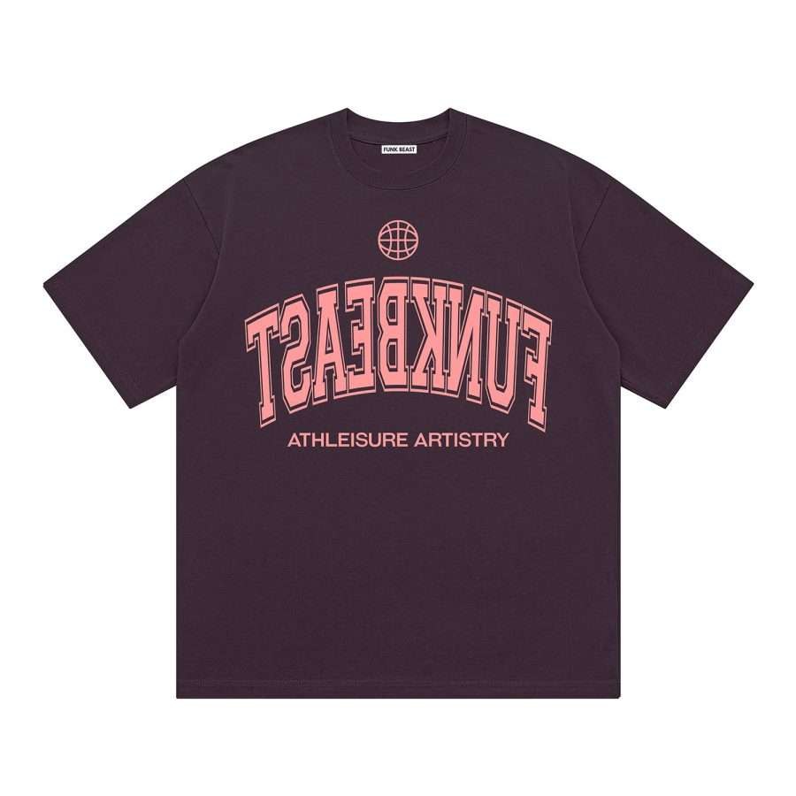 Funk Beast Reflection T-Shirt Purple