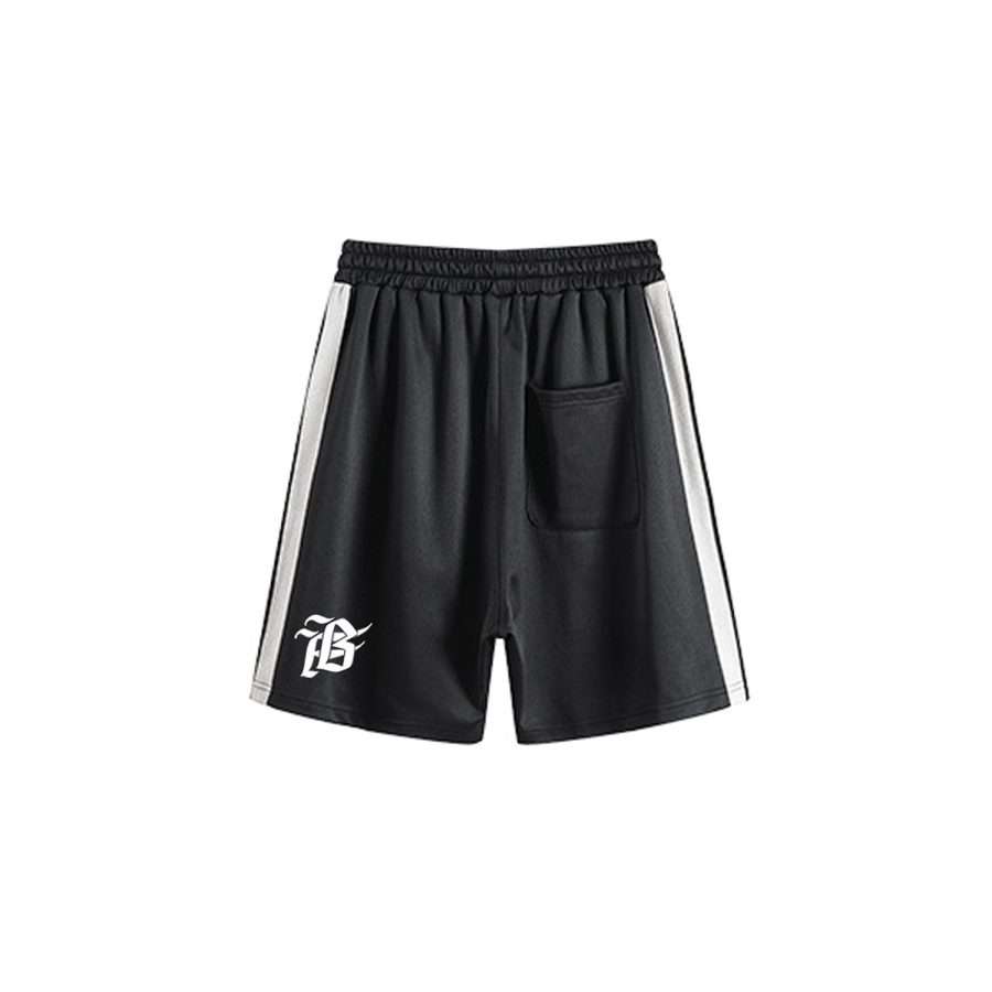 Funk Beast Strip Shorts Black