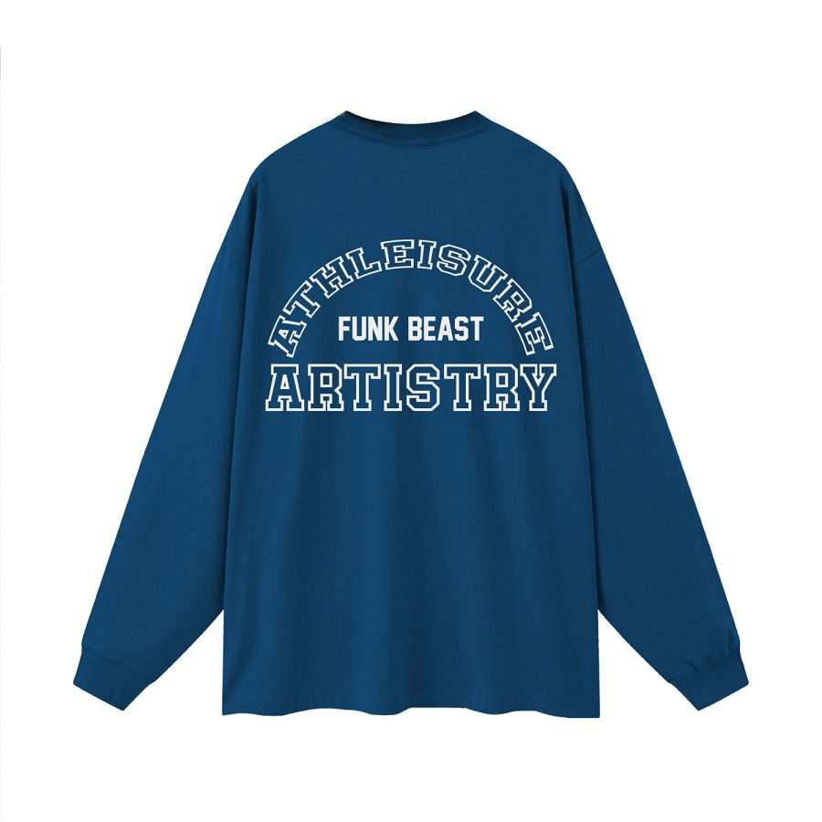 Funk Beast AA Curve Tee Navy