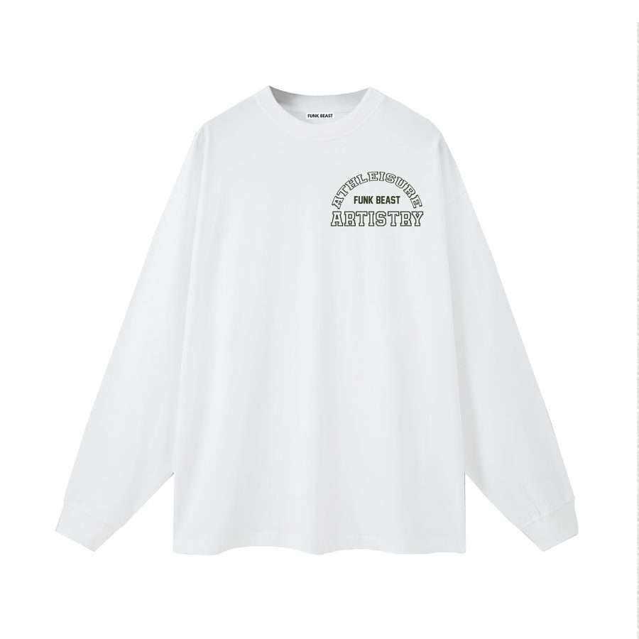 Funk Beast AA Curve Tee White