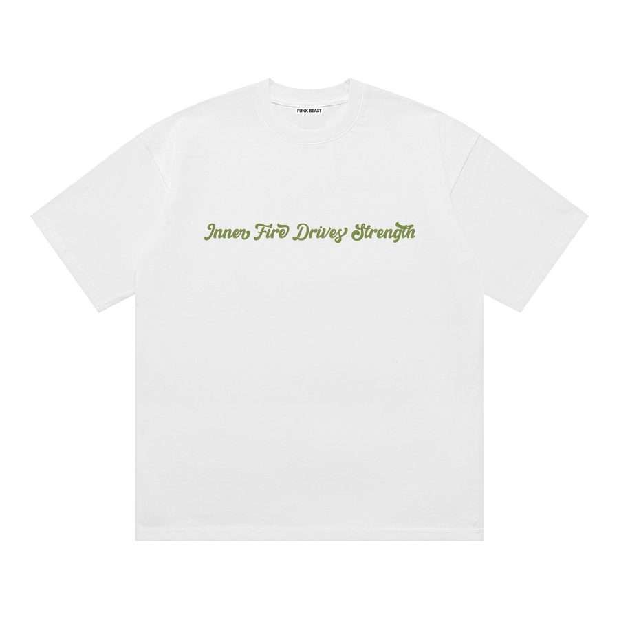 Funk Beast Inner Fire Tee White